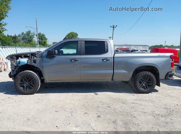 1GCPYCEF3MZ156816 2021 CHEVROLET SILVERADO Gray Սալոնի 360 աստիճան տեսք