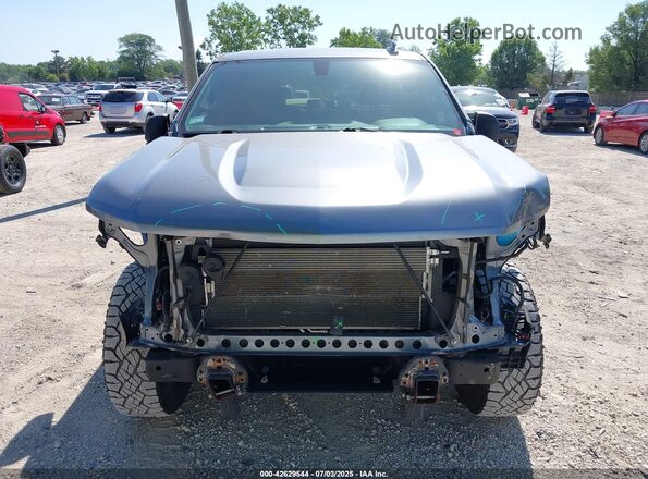 1GCPYCEF3MZ156816 2021 CHEVROLET SILVERADO Gray Սարքավորումների վահանակի տեսք
