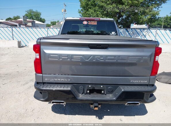 1GCPYCEF3MZ156816 2021 CHEVROLET SILVERADO Gray 