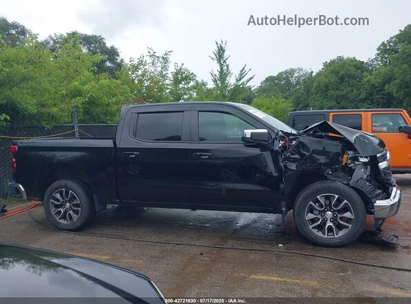 1GCUDDEDXNZ588176 2022 CHEVROLET SILVERADO Black Vista interior trasera
