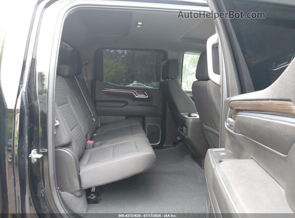 1GCUDDEDXNZ588176 2022 CHEVROLET SILVERADO Black Vista de la etiqueta del VIN