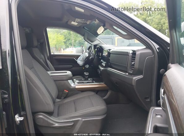 1GCUDDEDXNZ588176 2022 CHEVROLET SILVERADO Black Vista interior delantera