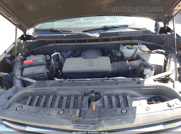 1GCUYHEDXMZ282198 2021 CHEVROLET SILVERADO Blue Rear view
