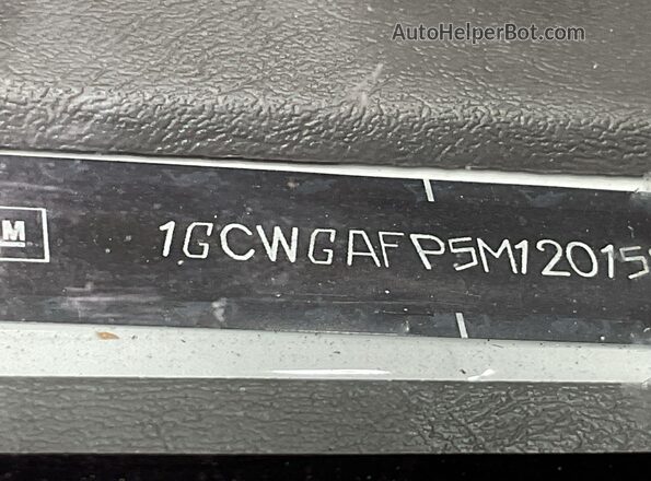 1GCWGAFP5M1201537 2021 CHEVROLET EXPRESS  
