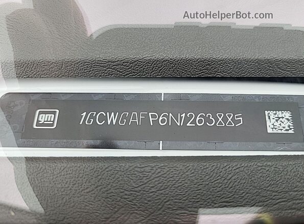 1GCWGAFP6N1263885 2022 CHEVROLET EXPRESS  360 interior view