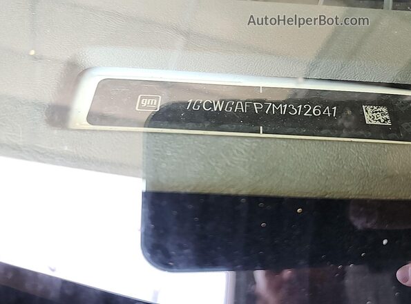 1GCWGAFP7M1312641 2021 CHEVROLET EXPRESS  