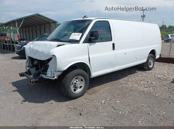 1GCZGHFG7L1161787 2020 CHEVROLET EXPRESS White Передня ліва чверть
