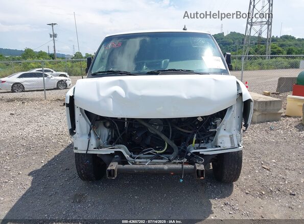 1GCZGHFG7L1161787 2020 CHEVROLET EXPRESS White Вид задньої частини салону