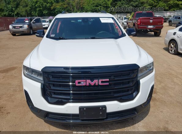 1GKKNKLSXMZ170794 2021 GMC ACADIA White Widok z przodu