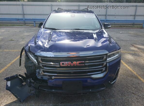 1GKKNLLS3PZ203161 2023 GMC ACADIA Blue Vista frontal