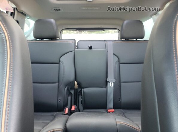 1GKKNLLS3PZ203161 2023 GMC ACADIA Blue Vista de los asientos traseros