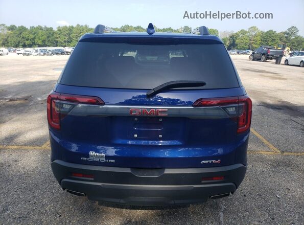 1GKKNLLS3PZ203161 2023 GMC ACADIA Blue Vista trasera