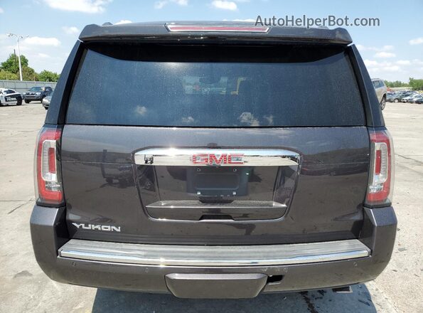 1GKS2CKJ0GR155491 2016 GMC YUKON Brown უკანა ხედი