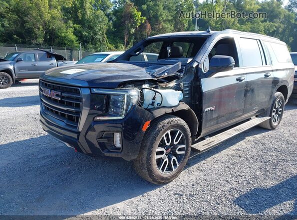 1GKS2HKD2PR249346 2023 GMC YUKON Black წინა მარცხენა ხედი სამი მეოთხედიდან