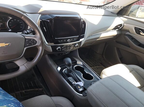 1GNEVGKW3MJ185296 2021 CHEVROLET TRAVERSE  Front interior view