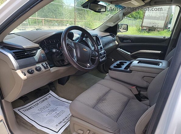 1GNSKAEC6HR334933 2017 CHEVROLET TAHOE  წინა მარცხენა ხედი სამი მეოთხედიდან