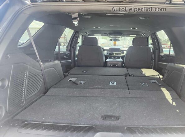 1GNSKMKD8PR221675 2023 CHEVROLET TAHOE Black Rear seats view
