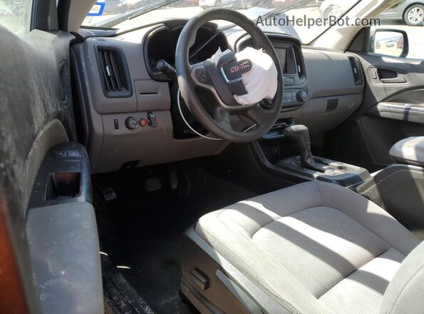 1GTH5BEA8M1136975 2021 GMC CANYON Gray Вид панелі приладів