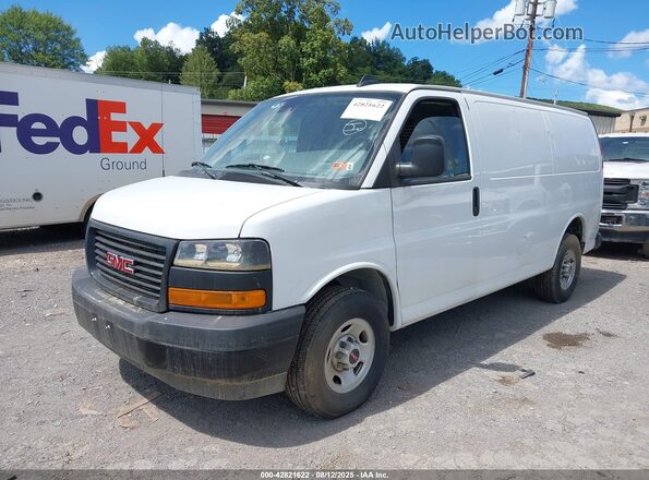 1GTW7AF7XR1197119 2024 GMC SAVANA CARGO White წინა მარცხენა ხედი სამი მეოთხედიდან