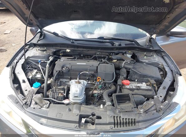 1HGCR2F35GA144424 2016 HONDA ACCORD Серый Вид сзади