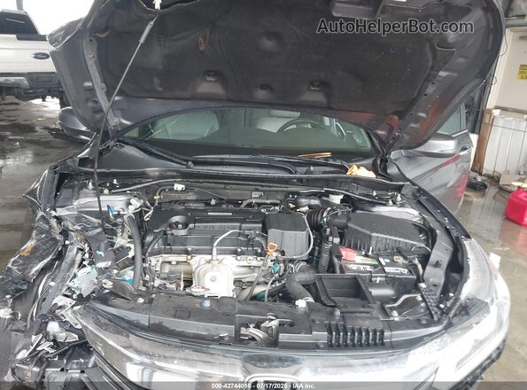 1HGCR2F84HA032145 2017 HONDA ACCORD Gray Հետևի տեսք