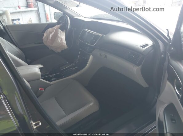 1HGCR2F84HA032145 2017 HONDA ACCORD Gray Սալոնի դիմացի տեսք