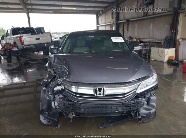 1HGCR2F84HA032145 2017 HONDA ACCORD Gray Դիմացի տեսք