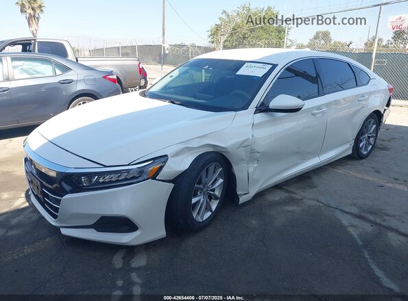 1HGCV1F13MA008955 2021 HONDA ACCORD White 