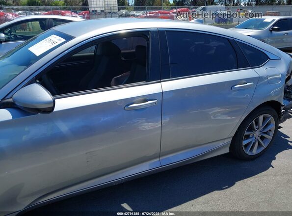 1HGCV1F14MA000170 2021 HONDA ACCORD Silver Vista interior de 360 grados