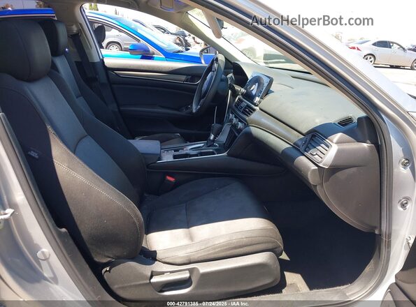 1HGCV1F14MA000170 2021 HONDA ACCORD Silver Vista interior delantera