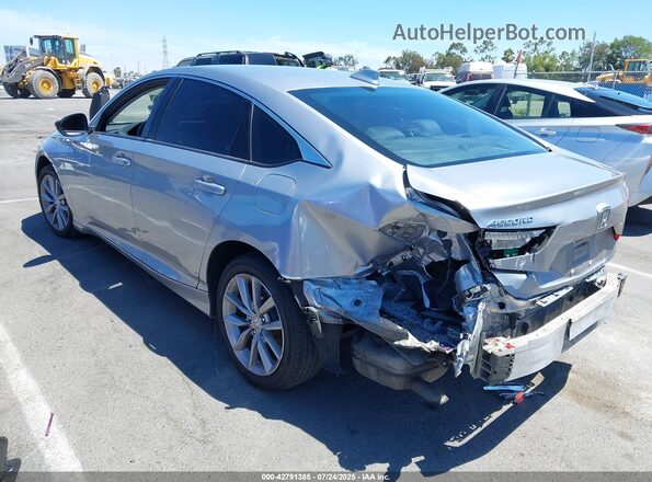 1HGCV1F14MA000170 2021 HONDA ACCORD Silver Trasero izquierdo