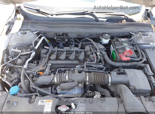 1HGCV1F14MA000170 2021 HONDA ACCORD Silver Vista trasera