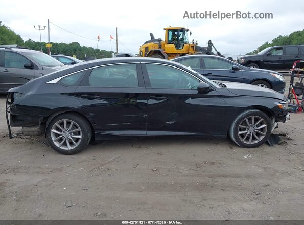 1HGCV1F17MA002365 2021 HONDA ACCORD Black Widok wnętrza 360 stopni