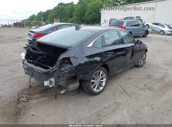 1HGCV1F17MA002365 2021 HONDA ACCORD Black Tył prawy