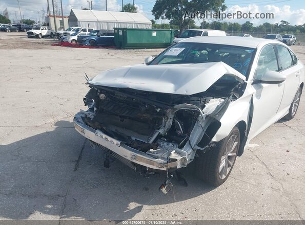 1HGCV1F18MA115533 2021 HONDA ACCORD White Вид спереду