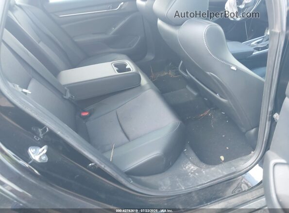 1HGCV1F31MA004680 2021 HONDA ACCORD Black Вид наклейки з VIN-кодом
