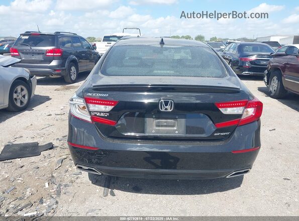 1HGCV1F31MA004680 2021 HONDA ACCORD Black 