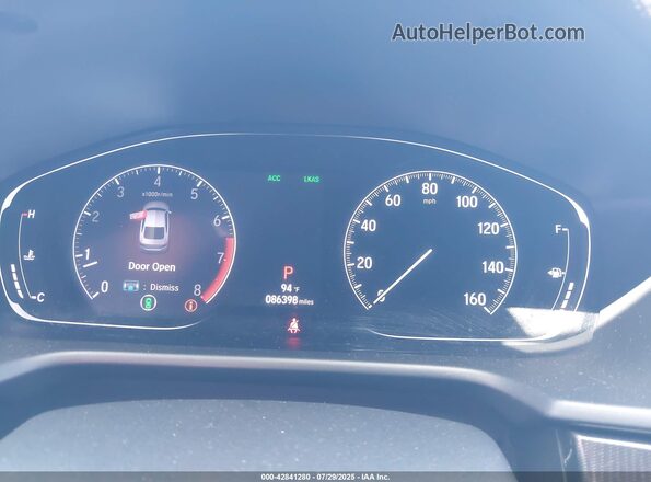 1HGCV1F33KA126471 2019 HONDA ACCORD SDN White 