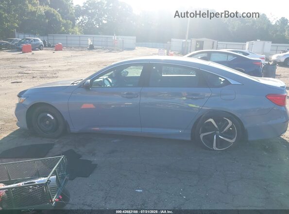 1HGCV1F3XMA110349 2021 HONDA ACCORD Синий Панорамный вид салона 360°