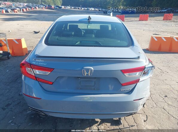 1HGCV1F3XMA110349 2021 HONDA ACCORD Синий 