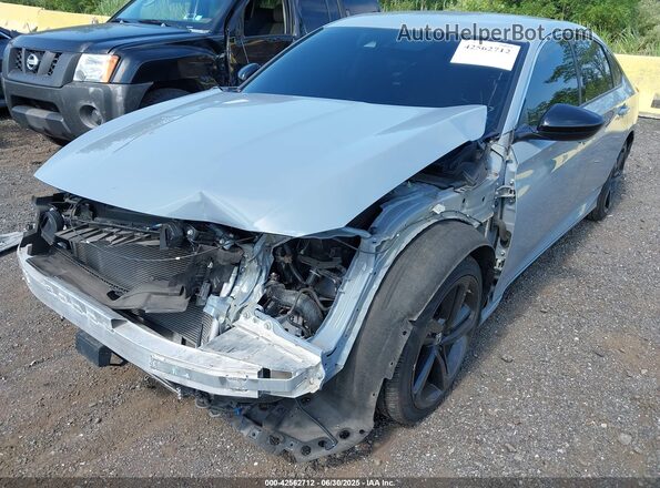 1HGCV1F4XMA040425 2021 HONDA ACCORD Light Blue წინა ხედი