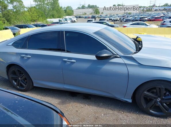 1HGCV1F4XMA040425 2021 HONDA ACCORD Light Blue სალონის 360-გრადუსიანი ხედი