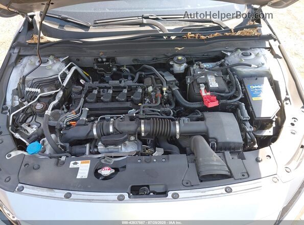 1HGCV1F50MA074446 2021 HONDA ACCORD Silver Вид ззаду