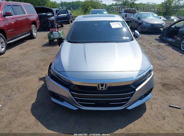 1HGCV1F50MA074446 2021 HONDA ACCORD Silver Вид панелі приладів