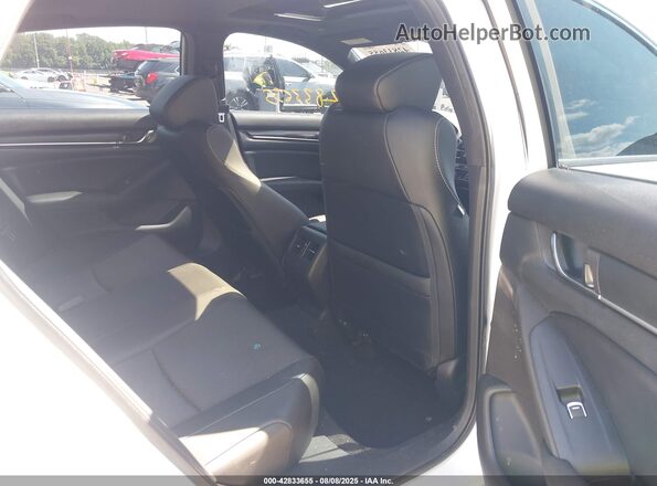 1HGCV2F3XKA036367 2019 HONDA ACCORD White Widok naklejki z numerem VIN