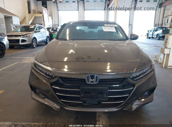 1HGCV3F55MA013847 2021 HONDA ACCORD Pewter Vista del cuadro de instrumentos
