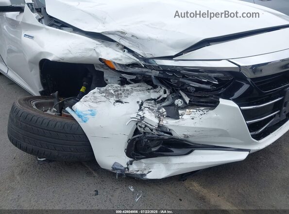1HGCV3F58MA007475 2021 HONDA ACCORD Белый Вид спереди