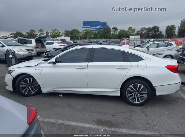 1HGCV3F58MA007475 2021 HONDA ACCORD Белый Панорамный вид салона 360°