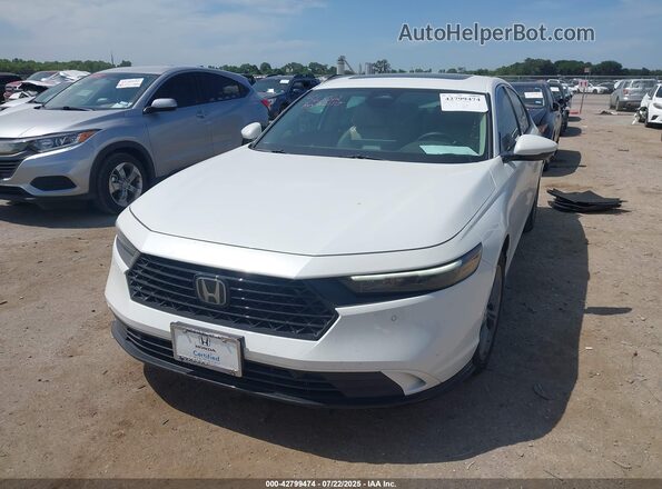 1HGCY2F60PA055812 2023 HONDA ACCORD White Передня ліва чверть