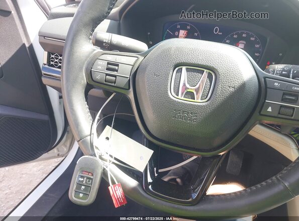 1HGCY2F60PA055812 2023 HONDA ACCORD White Вид панелі приладів
